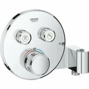 Внешняя часть термостата для душа GROHE Grohtherm SmartControl на 2 потребителя, хром (29120000)