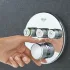 Внешняя часть термостата для душа GROHE Grohtherm SmartControl на 3 потребителя, хром (29121000) Внешняя часть термостата для душа GROHE Grohtherm SmartControl на 3 потребителя, хром (29121000)