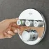 Внешняя часть термостата для душа GROHE Grohtherm SmartControl на 3 потребителя, хром (29121000) Внешняя часть термостата для душа GROHE Grohtherm SmartControl на 3 потребителя, хром (29121000)