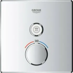 Внешняя часть термостата для душа GROHE Grohtherm SmartControl на 1 потребителя, хром (29123000) Внешняя часть термостата для душа GROHE Grohtherm SmartControl на 1 потребителя, хром (29123000)