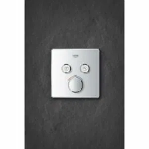 Внешняя часть термостата для душа GROHE Grohtherm SmartControl на 2 потребителя, хром (29124000) Внешняя часть термостата для душа GROHE Grohtherm SmartControl на 2 потребителя, хром (29124000)