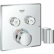 Внешняя часть термостата для душа GROHE Grohtherm SmartControl на 2 потребителя, хром (29125000)