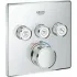 Внешняя часть термостата для душа GROHE Grohtherm SmartControl на 3 потребителя, хром (29126000) Внешняя часть термостата для душа GROHE Grohtherm SmartControl на 3 потребителя, хром (29126000)