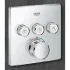 Внешняя часть термостата для душа GROHE Grohtherm SmartControl на 3 потребителя, хром (29126000) Внешняя часть термостата для душа GROHE Grohtherm SmartControl на 3 потребителя, хром (29126000)
