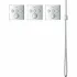 Внешняя часть термостата для душа GROHE Grohtherm SmartControl на 3 потребителя, хром (29126000) Внешняя часть термостата для душа GROHE Grohtherm SmartControl на 3 потребителя, хром (29126000)