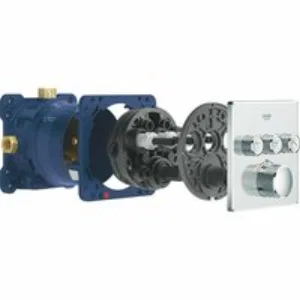 Внешняя часть термостата для душа GROHE Grohtherm SmartControl на 3 потребителя, хром (29126000) Внешняя часть термостата для душа GROHE Grohtherm SmartControl на 3 потребителя, хром (29126000)