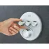 Внешняя часть термостата для душа GROHE Grohtherm SmartControl на 3 потребителя, белая луна (29904LS0) Внешняя часть термостата для душа GROHE Grohtherm SmartControl на 3 потребителя, белая луна (29904LS0)