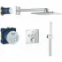 Внешняя часть смесителя для душа GROHE SmartControl круглая, на 3 потребителя, хром (29146000) Внешняя часть смесителя для душа GROHE SmartControl круглая, на 3 потребителя, хром (29146000)