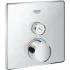 Внешняя часть смесителя для душа GROHE SmartControl квадратная, на 1 потребителя, хром (29147000) Внешняя часть смесителя для душа GROHE SmartControl квадратная, на 1 потребителя, хром (29147000)