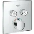Внешняя часть смесителя для душа GROHE SmartControl квадратная, на 2 потребителя, хром (29148000) Внешняя часть смесителя для душа GROHE SmartControl квадратная, на 2 потребителя, хром (29148000)