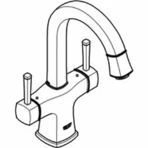 Смеситель для раковины GROHE Grandera, L-size, хром/золото (21107IG0) Смеситель для раковины GROHE Grandera, L-size, хром/золото (21107IG0)